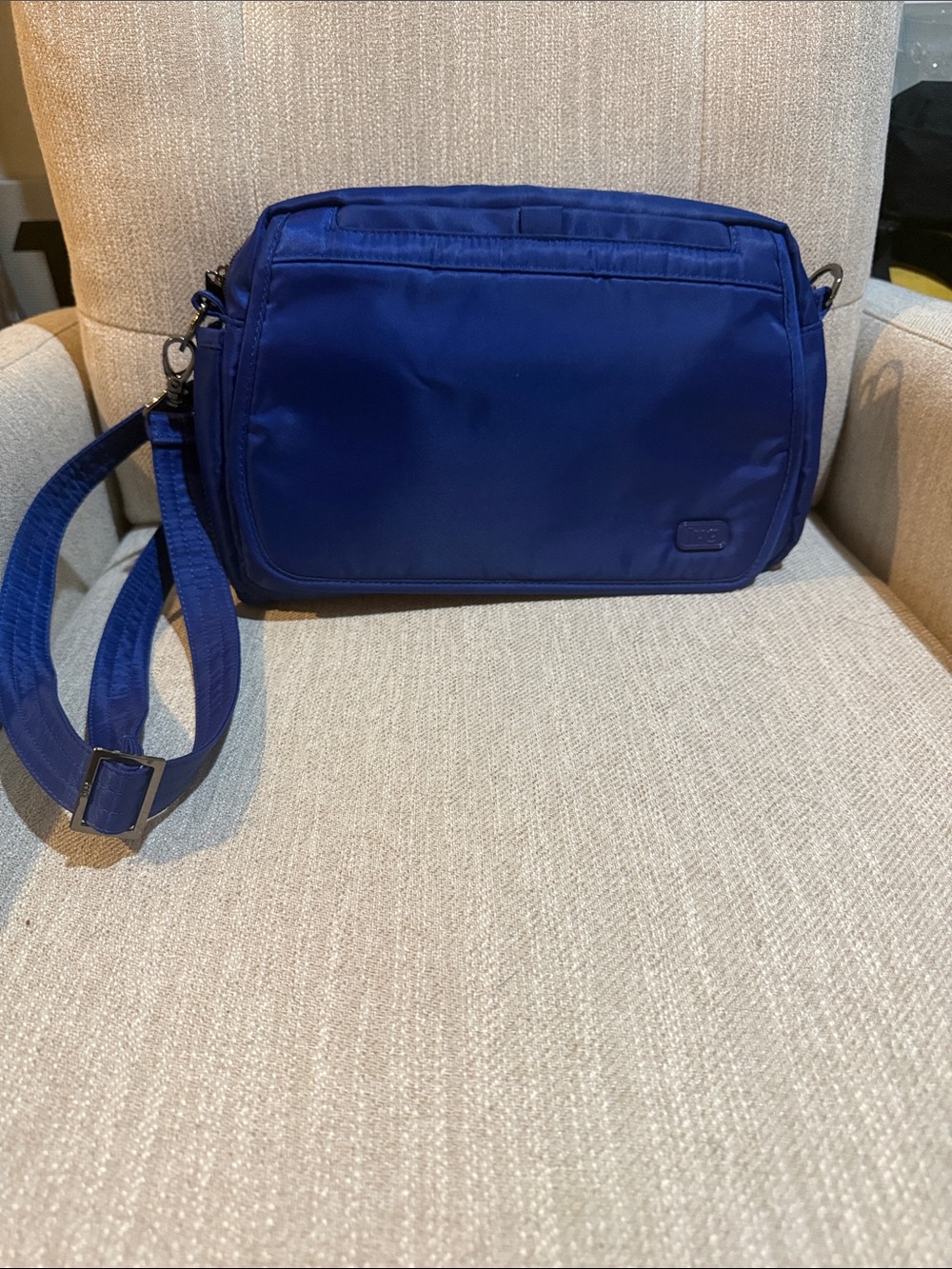 Lug Blue Crossbody Messenger Bag